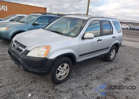 2002 Honda Cr-V Ex from USA, damaged, VIN JHLRD78802C055244